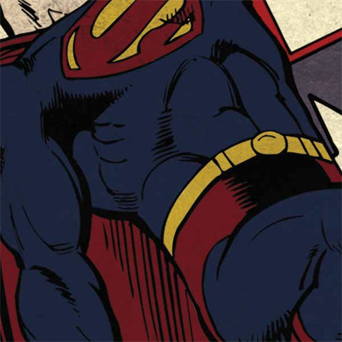 DC Comics Superman Vintage Pose American Flag Nintendo 2DS XL (2017) Skin